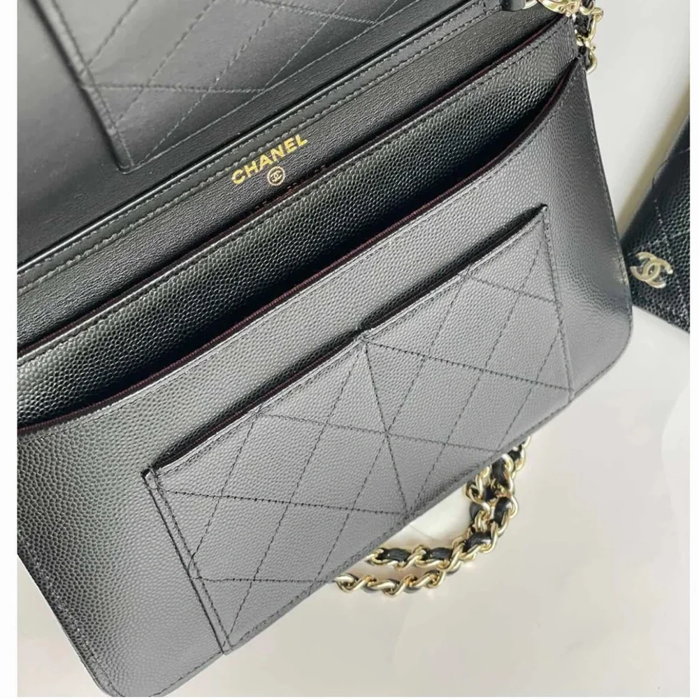 💎✨ BEAUTIFUL ✨💎  CAVIAR WOC CHANEL CROSSBODY QUILTED - Picture 7 of 17